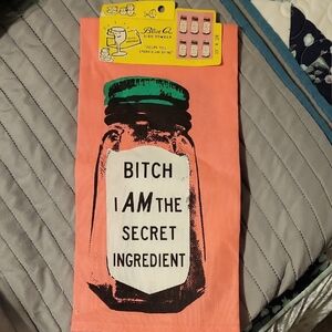 Blue Q Pink and Green Dish Towel